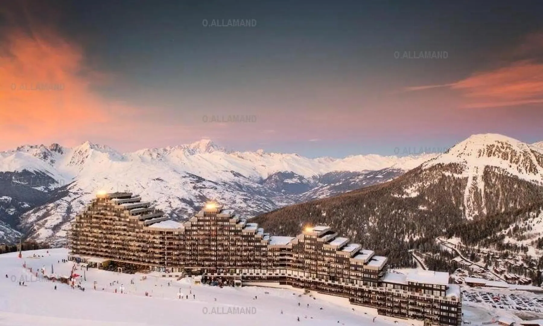 Apartment Residence Aime 2000 - Studio 3/4 Pers - Aime 2000 Diamant- Plagne Aime 2000 Mae-9544 La Plagne